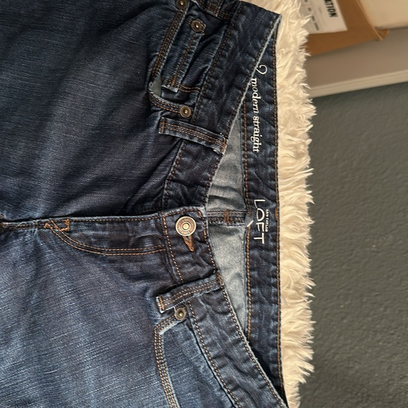 Loft jeans size 2 modern straight. - Picture 4 of 6